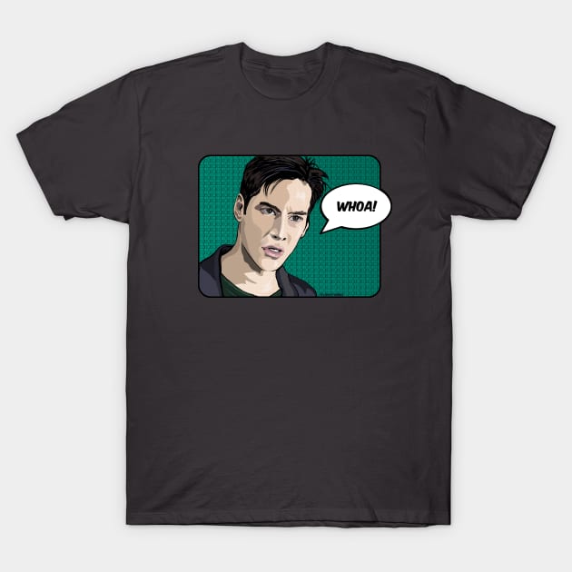 The Keanu says "whoa!" T-Shirt by FanboyMuseum